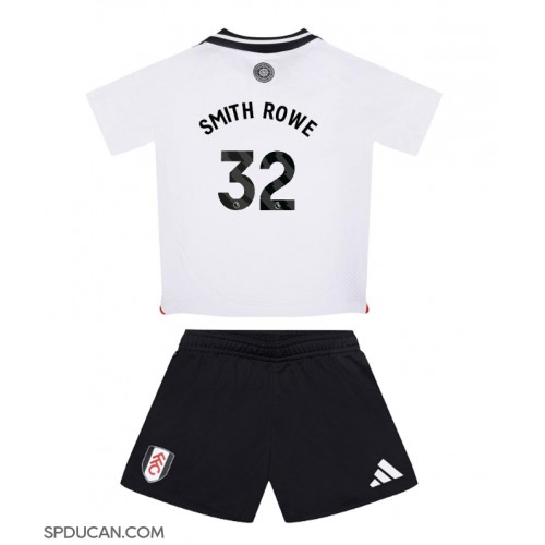 Dječji Nogometni Dres Fulham Emile Smith Rowe #32 Domaci 2024-25 Kratak Rukav (+ Kratke hlače)